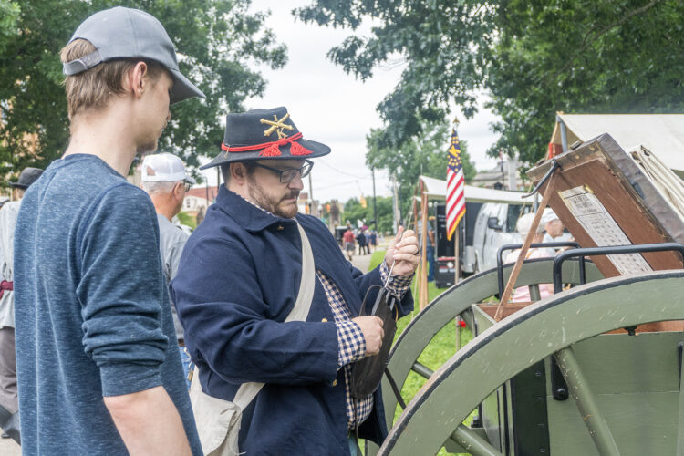 History in the Park Brings reenactors, tintype photography to Marietta